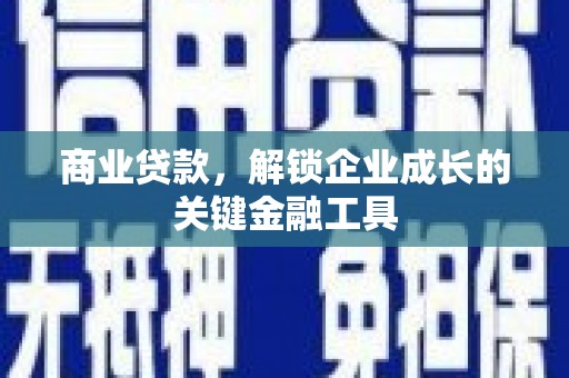 宝鸡商业贷款，解锁企业成长的关键金融工具