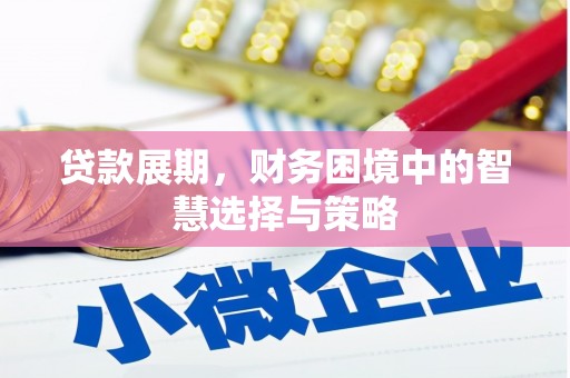 宝鸡贷款展期，财务困境中的智慧选择与策略