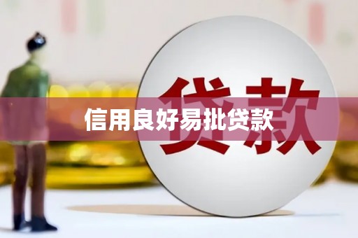 宝鸡信用良好易批贷款