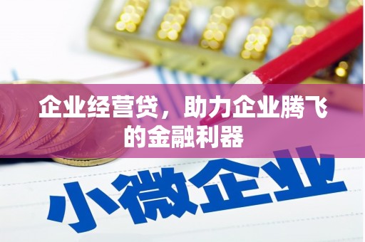 宝鸡企业经营贷，助力企业腾飞的金融利器