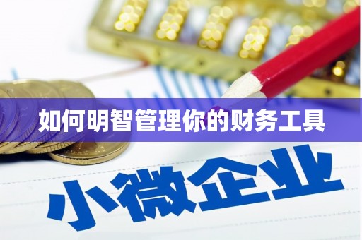 宝鸡如何明智管理你的财务工具
