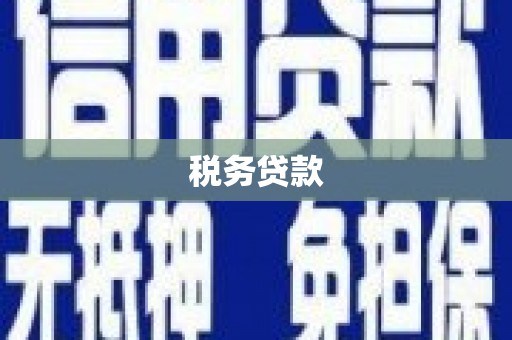 宝鸡税务贷款