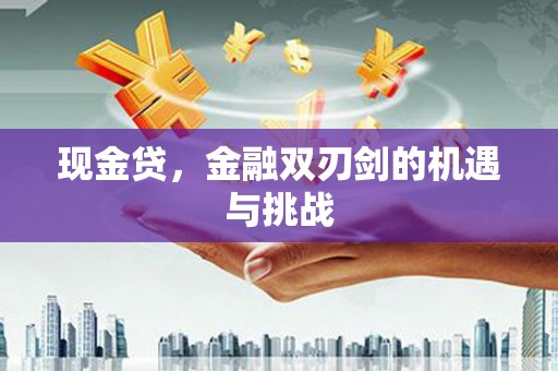 宝鸡现金贷，金融双刃剑的机遇与挑战