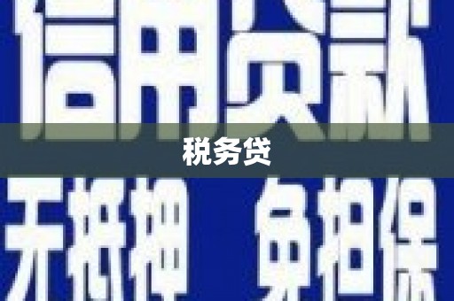 宝鸡税务贷