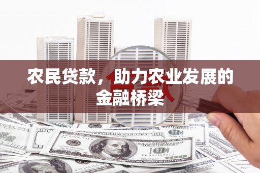 宝鸡农民贷款，助力农业发展的金融桥梁