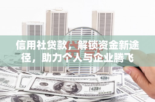 宝鸡信用社贷款，解锁资金新途径，助力个人与企业腾飞