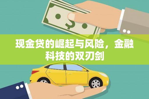 宝鸡现金贷的崛起与风险，金融科技的双刃剑