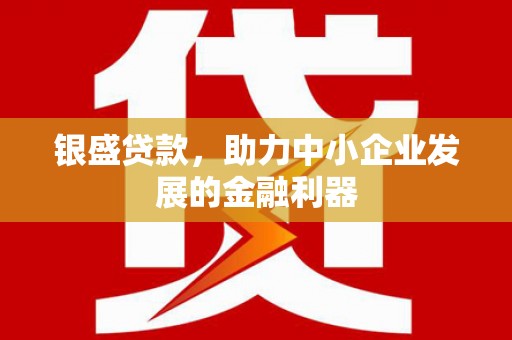 宝鸡银盛贷款，助力中小企业发展的金融利器