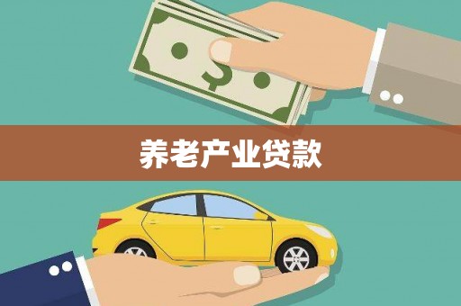 宝鸡养老产业贷款