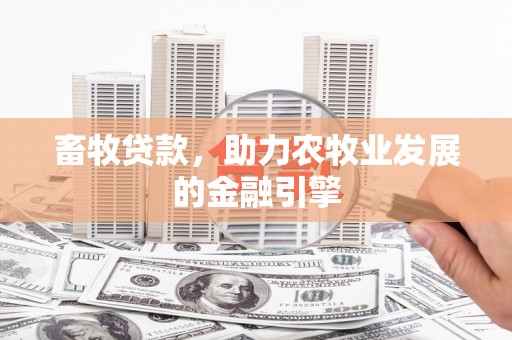 宝鸡畜牧贷款，助力农牧业发展的金融引擎