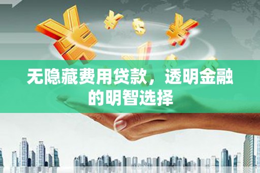 宝鸡无隐藏费用贷款，透明金融的明智选择