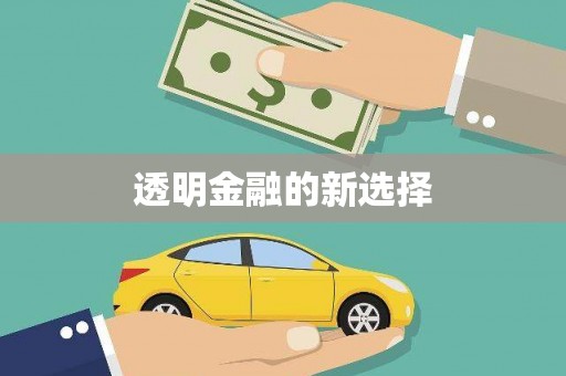 宝鸡透明金融的新选择